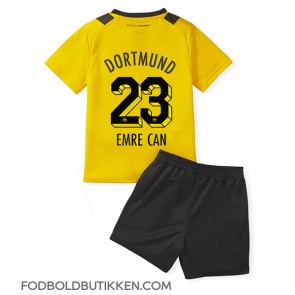 Borussia Dortmund Emre Can #23 Hjemmebanetrøje Børn 2022-23 Kortærmet (+ Korte bukser)